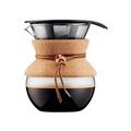 Petit &eacute;lectrom&eacute;nager sur Brignais : BODUM Cafeti&egrave;re 4 tasses / 0.5 L Li&egrave;ge & Cuir - Pour Over