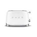 Petit &eacute;lectrom&eacute;nager sur Brignais : SMEG Toaster 2 tranches Blanc Mat Ann&eacute;es 50 - TSF01WHMEU