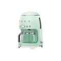 Petit &eacute;lectrom&eacute;nager sur Brignais : SMEG Cafeti&egrave;re filtre 10 tasses programmable Vert d'Eau Ann&eacute;es 50 - DCF02PGEU