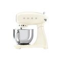 Robot sur Brignais : SMEG Robot sur socle 4.8 L Cr&egrave;me Ann&eacute;es 50 - SMF03CREU