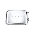 Petit &eacute;lectrom&eacute;nager sur Brignais : SMEG Toaster 2 tranches Chrom&eacute; Ann&eacute;es 50 - TSF01SSEU