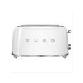 Petit &eacute;lectrom&eacute;nager sur Brignais : SMEG Toaster 4 tranches Blanc Brillant Ann&eacute;es 50 - TSF02WHEU