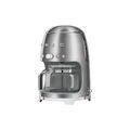 Petit &eacute;lectrom&eacute;nager sur Brignais : SMEG Cafeti&egrave;re filtre 10 tasses programmable Acier Bross&eacute; Ann&eacute;es 50 -DCF02SSEU