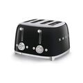 SMEG Toaster 4 tranches Noir - Ann&eacute;es 50 - TSF03BLEU