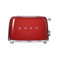 Petit &eacute;lectrom&eacute;nager sur Brignais : SMEG Toaster 2 tranches Rouge - Ann&eacute;es 50 - TSF01RDEU