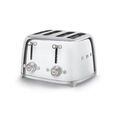 SMEG Toaster 4 tranches Chrom&eacute; - Ann&eacute;es 50 - TSF03SSEU