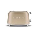 SMEG Toaster 2 tranches Or Mat Ann&eacute;es 50 - TSF01CHMEU Brignais