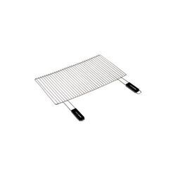COOK'IN GARDEN COOK IN GARDEN Grille chrom&eacute;e 67x40cm 1 poign&eacute;e manche soft touch