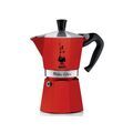 BIALETTI Cafeti&egrave;re italienne 6 tasses Rouge - Moka Express Color