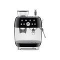 Petit &eacute;lectrom&eacute;nager sur Brignais : SMEG Machine &agrave; caf&eacute; barista noire 15 bars - EGF03BLEU