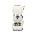 Petit &eacute;lectrom&eacute;nager sur Brignais : SMEG Machine Expresso Cr&egrave;me Ann&eacute;es 50 - ECF02CREU
