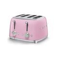 SMEG Toaster 4 tranches Rose Ann&eacute;es 50 - TSF03PKEU