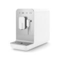 Petit &eacute;lectrom&eacute;nager sur Brignais : SMEG Expresso automatique avec broyeur Blanc - Ann&eacute;es 50 - BCC12WHMEU