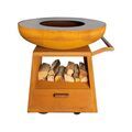 WHITE FIRE Barbecue 94.5 cm Acier Corten - Nomad