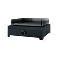 Petit &eacute;lectrom&eacute;nager sur Brignais : FORGE ADOUR Plancha &eacute;lectrique 1 feu Modern Noir 45 - MODERNE45AN