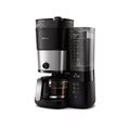 PHILIPS Cafeti&egrave;re filtre avec broyeur Noire argent - HD7888.01 Brignais