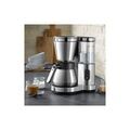 Petit &eacute;lectrom&eacute;nager sur Brignais : WMF Cafeti&egrave;re filtre 8 tasses isotherme Noire & Inox - Lono Aroma - 0412310011