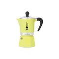 Petit &eacute;lectrom&eacute;nager sur Brignais : BIALETTI Cafeti&egrave;re italienne 6 tasses Jaune Pastel - Rainbow