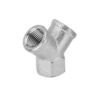 Y &eacute;gaux femelles y &eacute;gaux femelles cylindriques - g 3/8 1 lot(s) de 2 pi&egrave;ce(s) - prevost