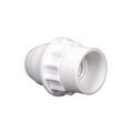Electricit&eacute; sur Annecy : Douille dcl pour luminaire douille e14 chemise 1/2 filet&eacute;e avec bague blanc 1 pi&egrave;ce(s) - debflex
