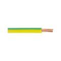 Electricit&eacute; sur Annecy : Fil rigide ho7 vr 1 m&egrave;tre(s) lin&eacute;aire fil &acirc;me rigide ho7 vr 6mm� vert/jaune jaune / vert 6 mm� pvc h07v-r 1.00 m - debflex