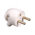 Electricit&eacute; sur Annecy : Fiches m&acirc;les 2p+t 16 a fiche m&acirc;le 10/16 a blanc blanc 1 pi&egrave;ce(s) m&acirc;le 16 a 2p+t 230 v sortie inf&eacute;rieure - debflex