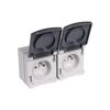 Appareillage &eacute;tanche en saillie perle 1 pi&egrave;ce(s) bouton poussoir &eacute;tanche perle ip54 - debflex