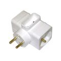 Electricit&eacute; sur Annecy : Multiprises triplites triplite 2p+2p+t 6 a blanche 1 pi&egrave;ce(s) - debflex