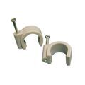 Electricit&eacute; sur Annecy : Pontets attaches fils � 5/6 mm gris 1 bo&icirc;te(s) de 100 pi&egrave;ce(s) - debflex