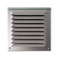 Electricit&eacute; sur Annecy : Grilles m&eacute;talliques &agrave; persiennes grille persiennes 150 x 150 mm alu anodis&eacute; a/m 1 pi&egrave;ce(s) - autogyre