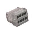Electricit&eacute; sur Annecy : Borne automatique avec alv&eacute;oles bornes automatiques 8 trous 1 sachet(s) de 6 pi&egrave;ce(s) - debflex