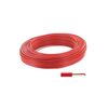 Fil rigide - ho7 vu fil &acirc;me rigide ho7 vu 1,5mm� rouge rouge 1 bobine(s) de 100 m&egrave;tre(s) lin&eacute;aire h07v-u pvc 1,5 mm� 100.00 m - debflex