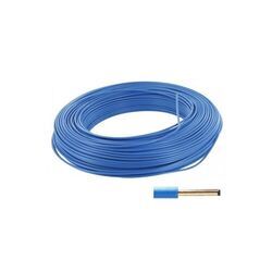 Fil rigide - ho7 vu fil &acirc;me rigide ho7 vu 2,5mm� bleu bleu 1 bobine(s) de 100 m&egrave;tre(s) lin&eacute;aire h07v-u pvc 2,5 mm� 100.00 m - debflex