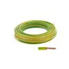 Fil rigide - ho7 vu fil &acirc;me rigide ho7 vu 1,5mm� vert/jaune 1 bobine(s) de 100 m&egrave;tre(s) lin&eacute;aire jaune / vert h07v-u pvc 1,5 mm� 100.00 m - debflex