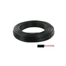 Fil rigide - ho7 vu fil &acirc;me rigide ho7 vu 1.5mm� noir noir 1 bobine(s) de 10 m&egrave;tre(s) lin&eacute;aire 10.00 m h07v-u pvc 1,5 mm� - debflex