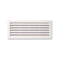 Electricit&eacute; sur Annecy : Grilles &agrave; encastrer grille menuis. avec moustiq. 90 cm� 230 x 85 mm blanche 1 pi&egrave;ce(s) - autogyre