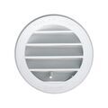 Electricit&eacute; sur Annecy : Grilles &agrave; encastrer grille ronde r&eacute;glable avec mousti. 0 &agrave; 35 cm� �95 mm blanche 1 pi&egrave;ce(s) - autogyre