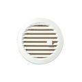 Electricit&eacute; sur Annecy : Grilles &agrave; clipser grille r&eacute;glable avec moustiquaire � 97 mm blanche 1 pi&egrave;ce(s) - autogyre
