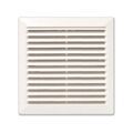 Grilles &agrave; clipser grille fixe avec moustiquaire 150 x 150mm blanche 1 pi&egrave;ce(s) - autogyre