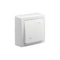 Electricit&eacute; sur Annecy : Interrupteur en saillie blok volet roulant blok blanc blanc 1 pi&egrave;ce(s) monobloc en saillie volets roulants 1 - debflex