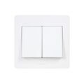 Interrupteur &agrave; encastrer diam2 double va-et-vient diam2 blanc blanc 1 pi&egrave;ce(s) &agrave; encastrer monobloc double va-et-vient 1 - debflex