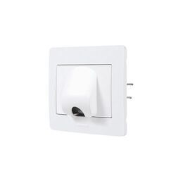 Interrupteur &agrave; encastrer diam2 sortie de c&acirc;ble diam2 blanc blanc 1 pi&egrave;ce(s) &agrave; encastrer monobloc sortie de c&acirc;ble 1 - debflex