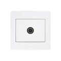Electricit&eacute; sur Annecy : Prise &agrave; encastrer diam2 prise tv diam2 blanc blanc 1 pi&egrave;ce(s) &agrave; encastrer monobloc 1 tv standard - debflex