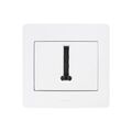 Electricit&eacute; sur Annecy : Prise &agrave; encastrer diam2 prise t&eacute;l&eacute;phonique diam2 blanc 1 pi&egrave;ce(s) &agrave; encastrer monobloc 1 t&eacute;l&eacute;phone standard - debflex
