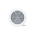 Electricit&eacute; sur Annecy : Grille de ventilation 1 pi&egrave;ce(s) grille &agrave; lames concentriques � 100 blanc - autogyre