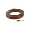 Fil rigide ho7 vu fil &acirc;me rigide ho7 vu 2,5mm� marron marron 1 bobine(s) de 100 m&egrave;tre(s) lin&eacute;aire h07v-u pvc 2,5 mm� 100.00 m - cofalog