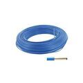 Electricit&eacute; sur Annecy : Fil rigide ho7 vu fil &acirc;me rigide ho7 vu 1.5mm� bleu bleu 1 bobine(s) de 100 m&egrave;tre(s) lin&eacute;aire h07v-u pvc 1,5 mm� 100.00 m - cofalog