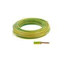Electricit&eacute; sur Annecy : Fil rigide ho7 vu fil &acirc;me rigide ho7 vu 1,5mm� vert/jaune 1 bobine(s) de 100 m&egrave;tre(s) lin&eacute;aire jaune / vert h07v-u pvc 1,5 mm� 100.00 m - cofalog