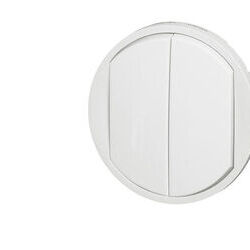 Doigt double blanc Legrand C&eacute;liane