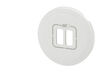 Centre de chargeur USB double blanc Legrand C&eacute;liane